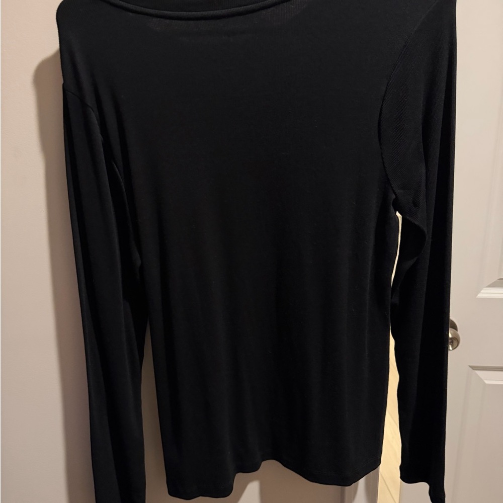 a new day Women's Black Long-Sleeve Crewneck Shirt - Picture 2 of 2